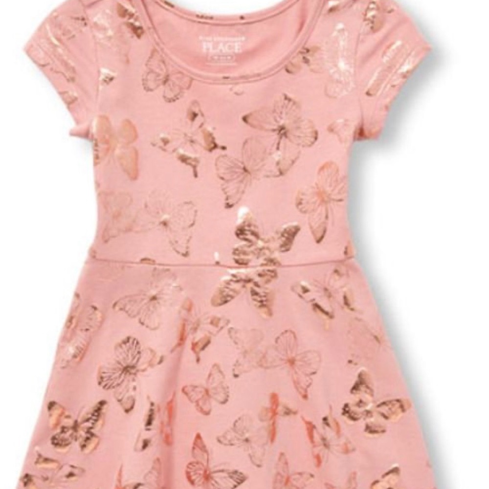 The Children's Place Pink Butterfly Dress